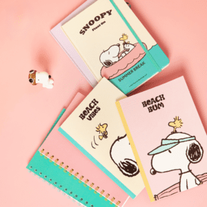 Snoopy Summer Travel Collection A5 Blank Paper Hardcover Book